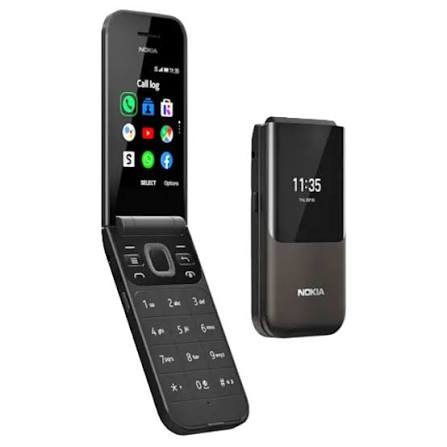 Nokia 2720 Flip ( 🖤 Black )